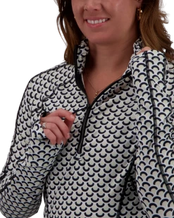 Obermeyer Discover 1/4 Zip Baselayer Top - Nome'S Geo 9 Obermeyer Discover 1/4 Zip Baselayer Top - Nome'S Geo -OBERMEYER Store WebZoom 1903321121 S05 MODDET1