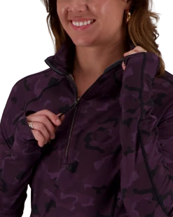 Obermeyer Discover 1/4 Zip Baselayer Top - Magnetic Camo -OBERMEYER Store WebZoom 1903321158 S05 MODDET1