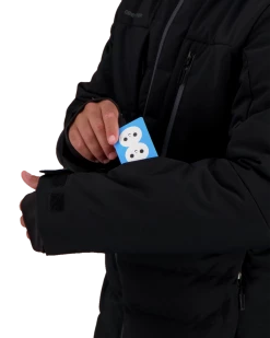 Obermeyer Caldera Down Hybrid Jacket - Black 18 Obermeyer Caldera Down Hybrid Jacket - Black -OBERMEYER Store WebZoom 2101416009 S05 MODDET1