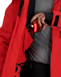 Obermeyer Iba Down Hybrid Jacket - Brakelight -OBERMEYER Store WebZoom 2104119042 S10 MODDET6