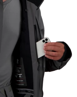 Obermeyer Iba Down Hybrid Jacket - Coal -OBERMEYER Store WebZoom 2104120004 S08 MODDET4