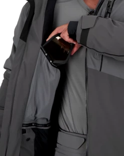 Obermeyer Iba Down Hybrid Jacket - Coal -OBERMEYER Store WebZoom 2104120004 S10 MODDET6