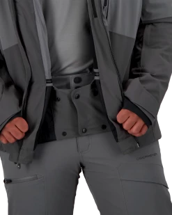 Obermeyer Iba Down Hybrid Jacket - Coal -OBERMEYER Store WebZoom 2104120004 S11 MODDET7