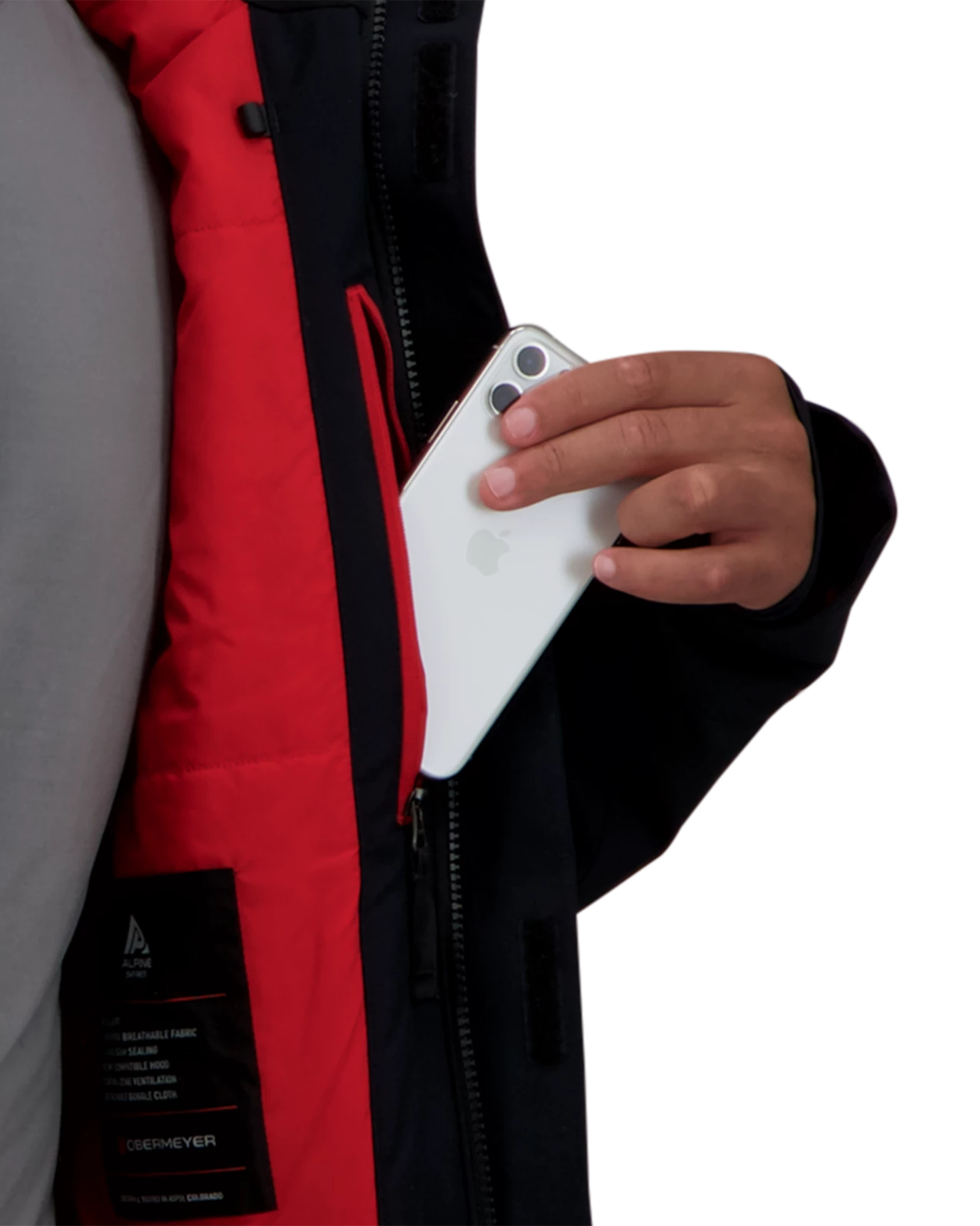 Obermeyer Primo Jacket - Black 9 Obermeyer Primo Jacket - Black - Image 7