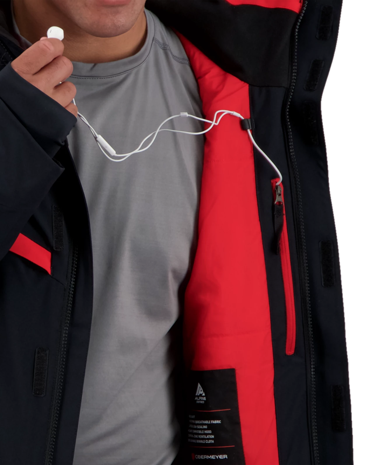 Obermeyer Primo Jacket - Black 10 Obermeyer Primo Jacket - Black - Image 8