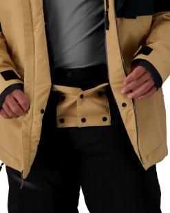 Obermeyer Density Jacket - Dune 20 Obermeyer Density Jacket - Dune -OBERMEYER Store WebZoom 2109821012 S10 MODDET6