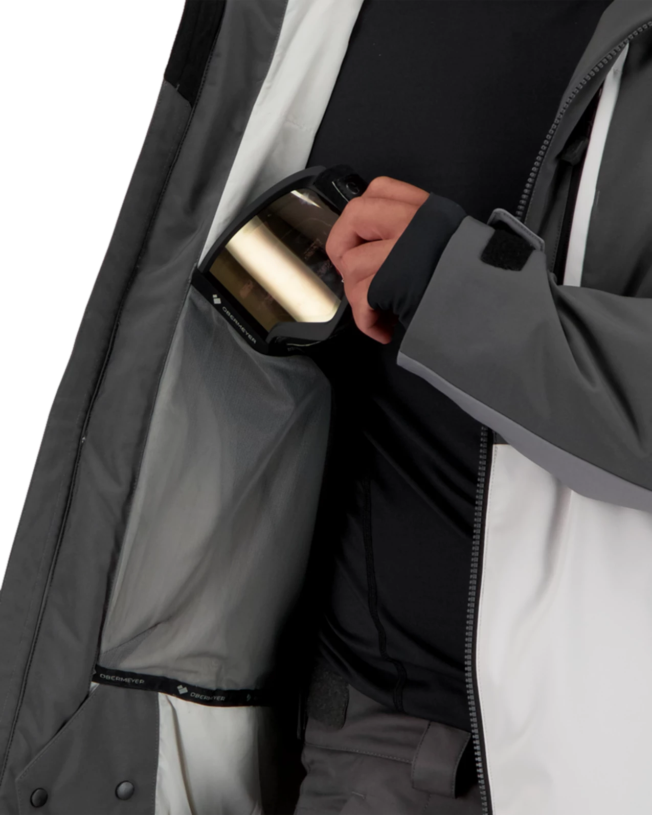 Obermeyer Foundation Jacket - Coal 11 Obermeyer Foundation Jacket - Coal - Image 9