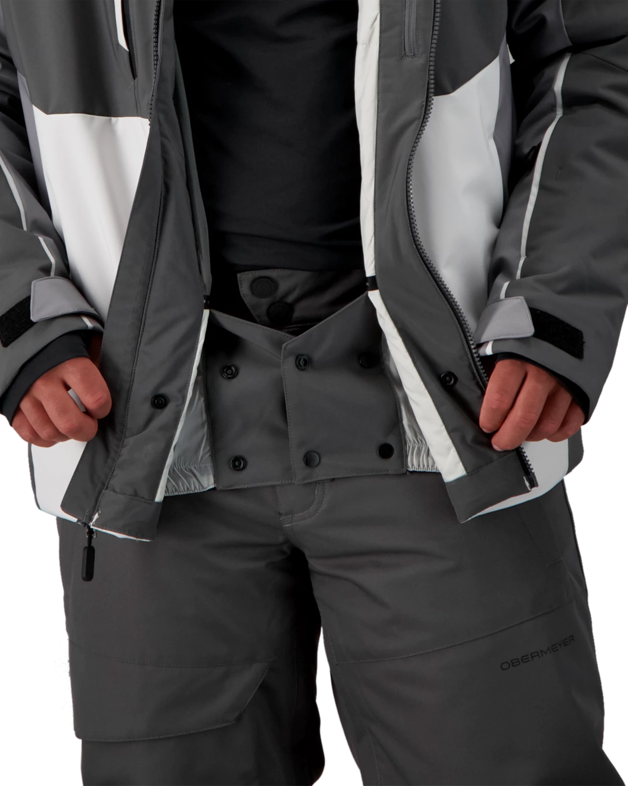 Obermeyer Foundation Jacket - Coal 12 Obermeyer Foundation Jacket - Coal - Image 10