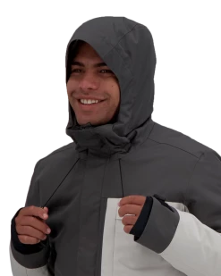 Obermeyer Grommet Jacket - Fog -OBERMEYER Store WebZoom 2110117001 S13 MODDET9