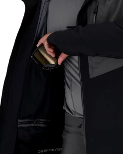 Obermeyer Charger Jacket - Black -OBERMEYER Store WebZoom 2110316009 S10 MODDET6