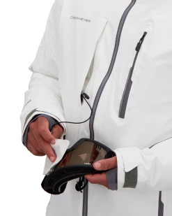 Obermeyer Stout Jacket - White -OBERMEYER Store WebZoom 2110516010 S07 MODDET3