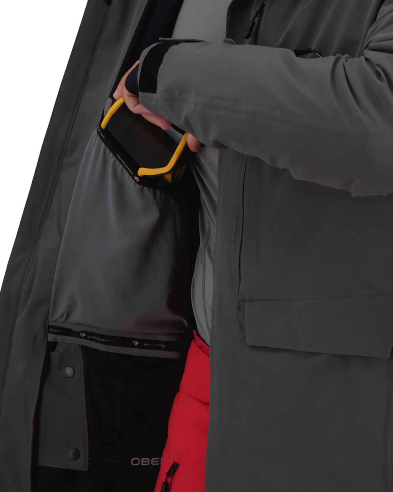 Obermeyer Sutton Jacket - Coal 13 Obermeyer Sutton Jacket - Coal - Image 11