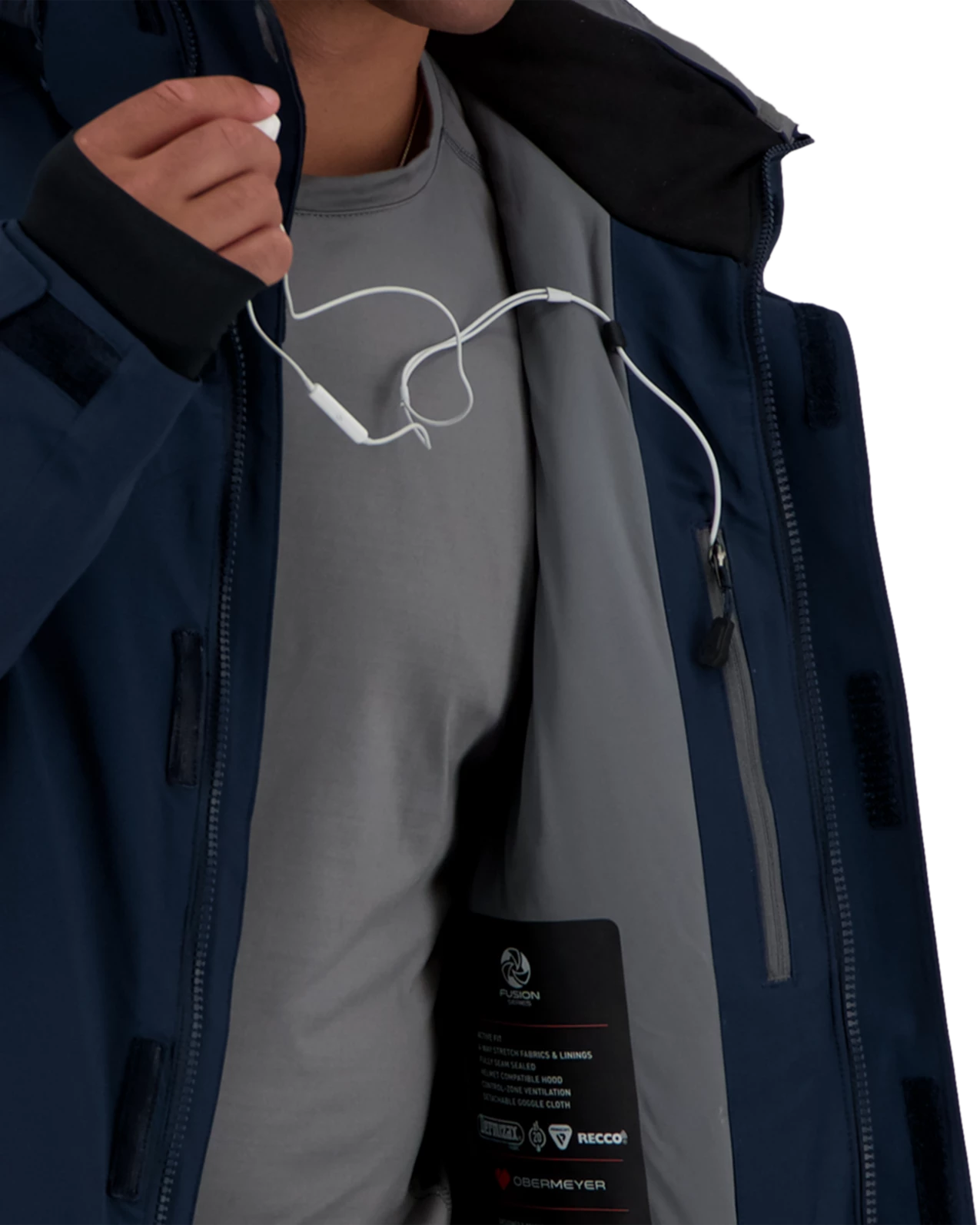 Obermeyer Sutton Jacket - Admiral 12 Obermeyer Sutton Jacket - Admiral - Image 10