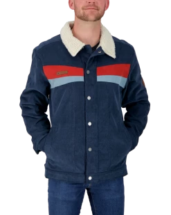 Obermeyer Condor Corduroy Jacket - Raw Indigo