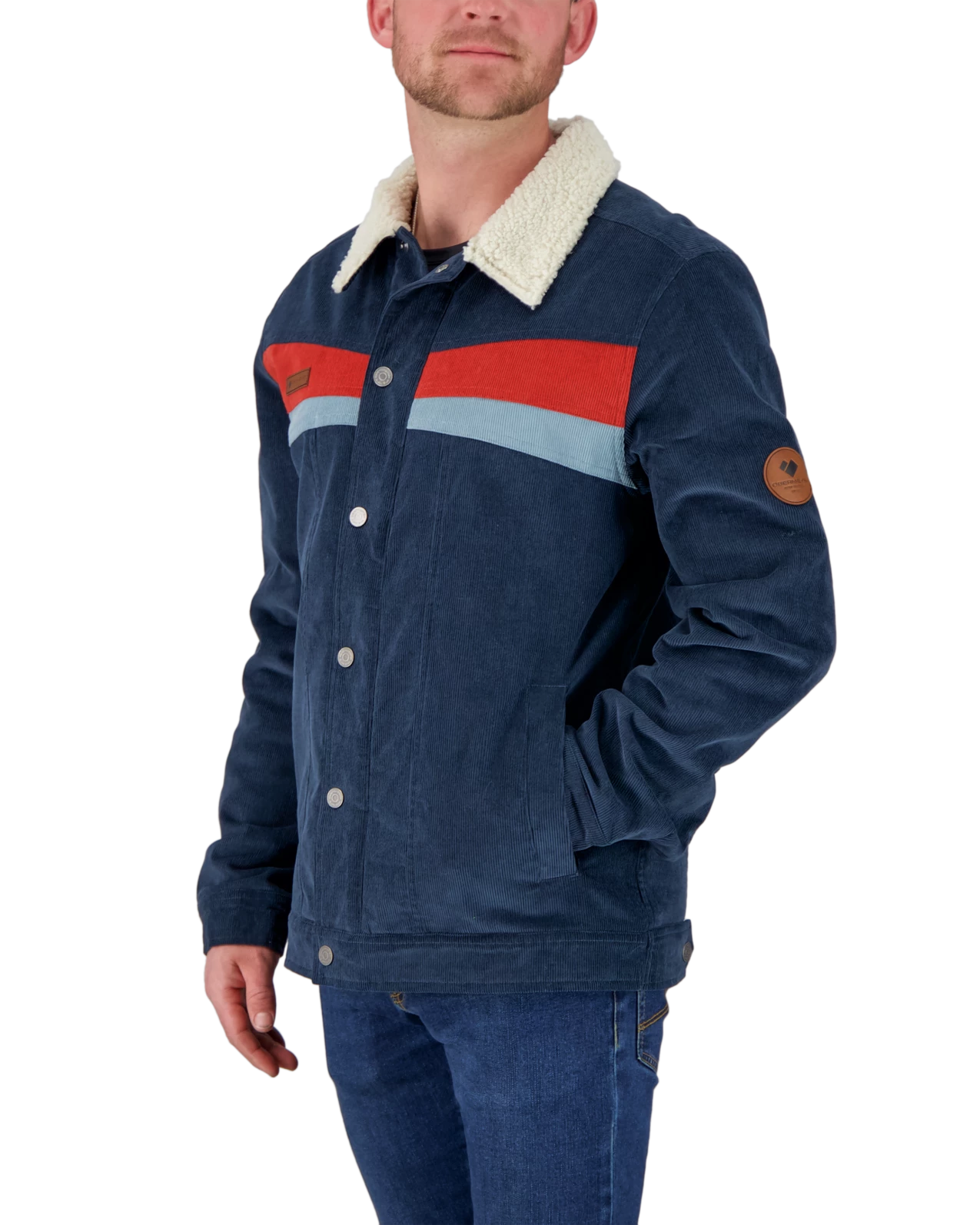 Obermeyer Condor Corduroy Jacket - Raw Indigo 5 Obermeyer Condor Corduroy Jacket - Raw Indigo - Image 3