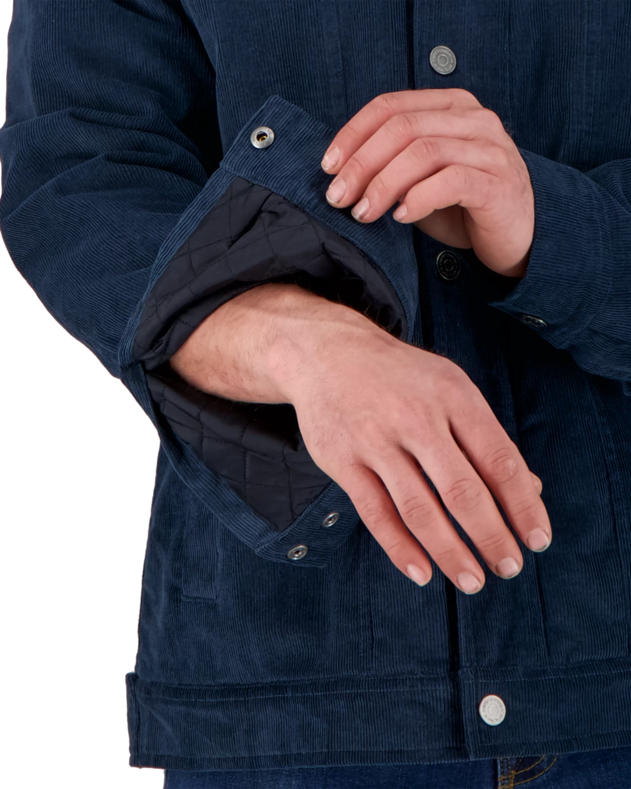 Obermeyer Condor Corduroy Jacket - Raw Indigo 7 Obermeyer Condor Corduroy Jacket - Raw Indigo - Image 5