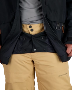 Obermeyer Chandler Shell Jacket - Black -OBERMEYER Store WebZoom 2202516009 S11 MODDET7