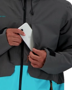 Obermeyer Chandler Shell Jacket - Coal -OBERMEYER Store WebZoom 2202520004 S06 MODDET2