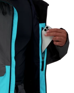 Obermeyer Chandler Shell Jacket - Coal -OBERMEYER Store WebZoom 2202520004 S08 MODDET4