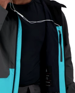 Obermeyer Chandler Shell Jacket - Coal -OBERMEYER Store WebZoom 2202520004 S09 MODDET5