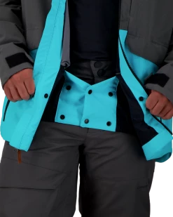 Obermeyer Chandler Shell Jacket - Coal -OBERMEYER Store WebZoom 2202520004 S11 MODDET7