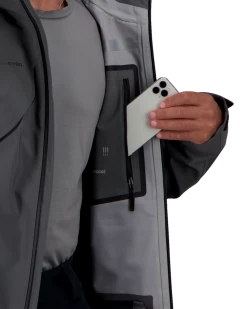 Obermeyer Foraker Shell Jacket - Coal -OBERMEYER Store WebZoom 2204520004 S09 MODDET5