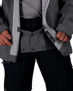 Obermeyer Foraker Shell Jacket - Coal -OBERMEYER Store WebZoom 2204520004 S11 MODDET7