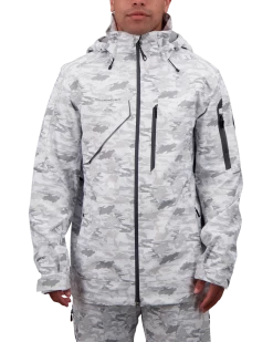 Obermeyer Foraker Shell Jacket - Snow Squall