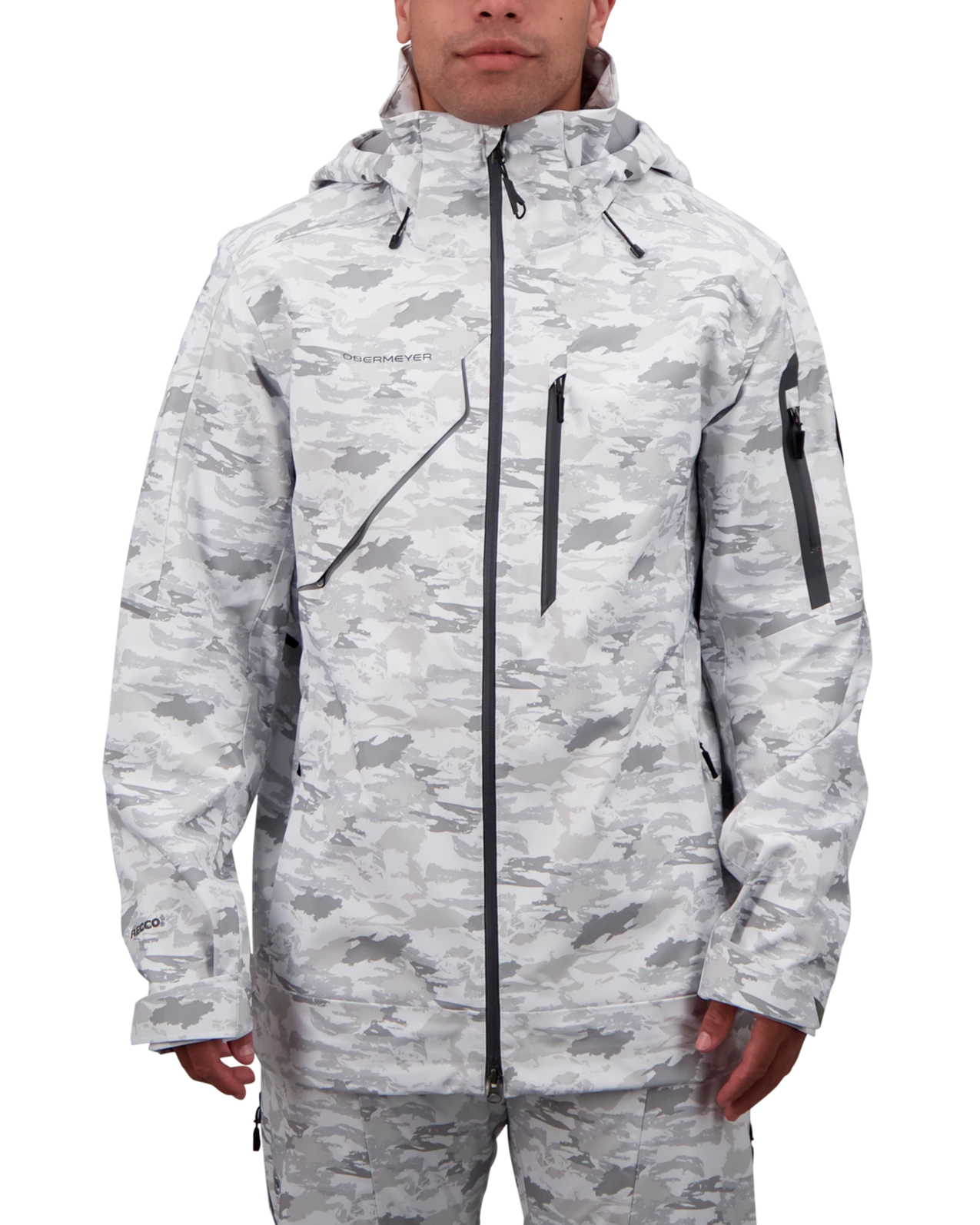 Obermeyer Foraker Shell Jacket - Snow Squall 3 Obermeyer Foraker Shell Jacket - Snow Squall