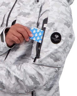 Obermeyer Foraker Shell Jacket - Snow Squall 18 Obermeyer Foraker Shell Jacket - Snow Squall -OBERMEYER Store WebZoom 2204521104 S06 MODDET2