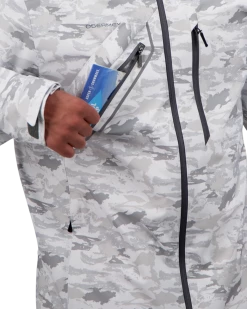 Obermeyer Foraker Shell Jacket - Snow Squall 19 Obermeyer Foraker Shell Jacket - Snow Squall -OBERMEYER Store WebZoom 2204521104 S07 MODDET3