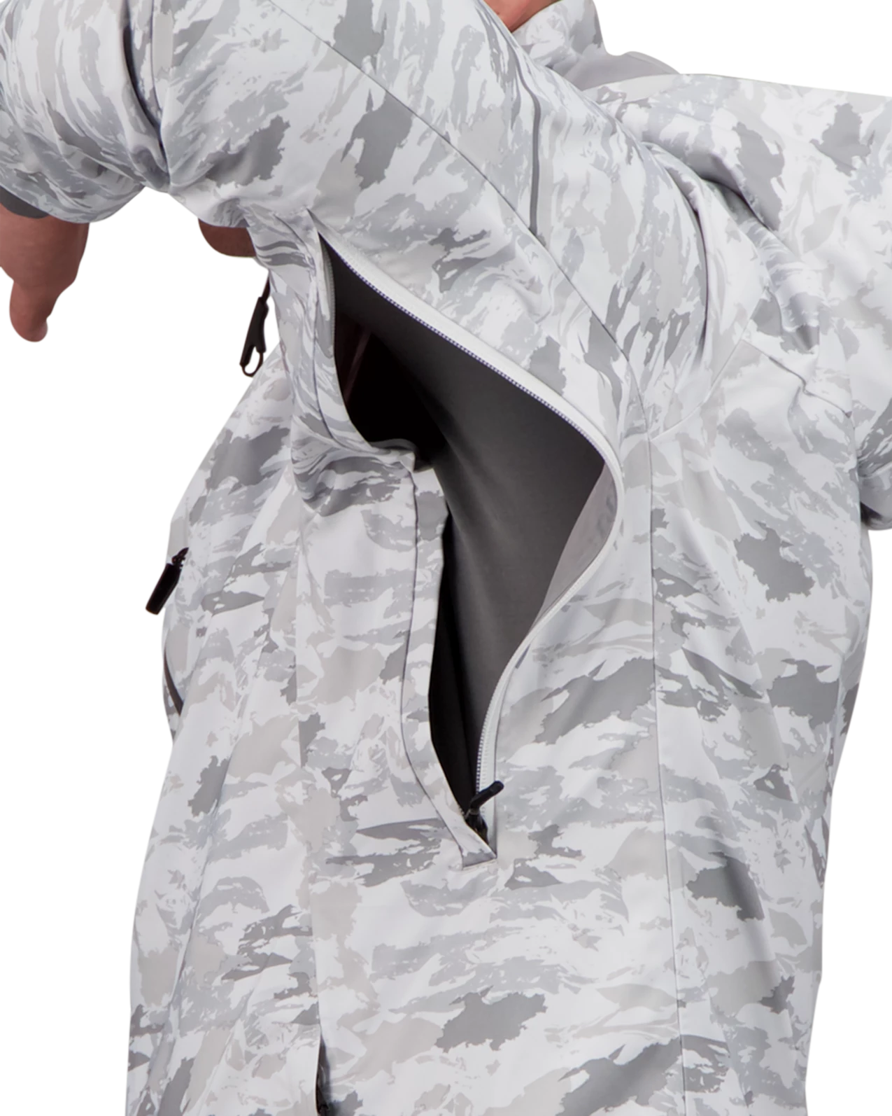 Obermeyer Foraker Shell Jacket - Snow Squall 9 Obermeyer Foraker Shell Jacket - Snow Squall - Image 7