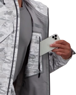 Obermeyer Foraker Shell Jacket - Snow Squall 21 Obermeyer Foraker Shell Jacket - Snow Squall -OBERMEYER Store WebZoom 2204521104 S09 MODDET5