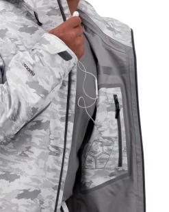 Obermeyer Foraker Shell Jacket - Snow Squall 22 Obermeyer Foraker Shell Jacket - Snow Squall -OBERMEYER Store WebZoom 2204521104 S10 MODDET6