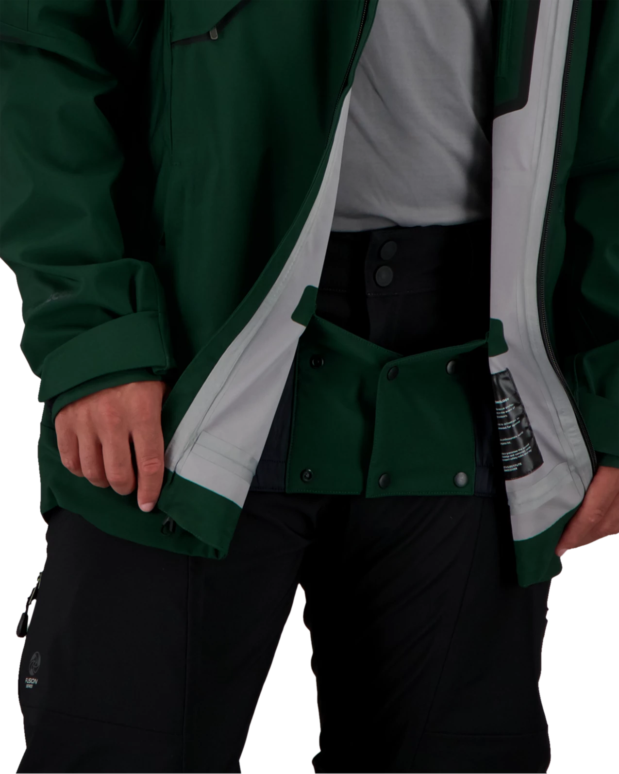 Obermeyer Foraker Shell Jacket - Night Ops 12 Obermeyer Foraker Shell Jacket - Night Ops - Image 10