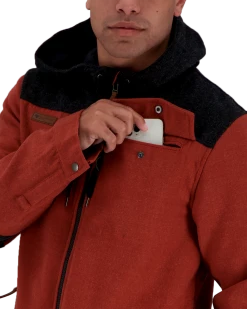 Obermeyer Wyatt Wooly Jacket - Canyonlands -OBERMEYER Store WebZoom 2205421049 S07 MODDET3