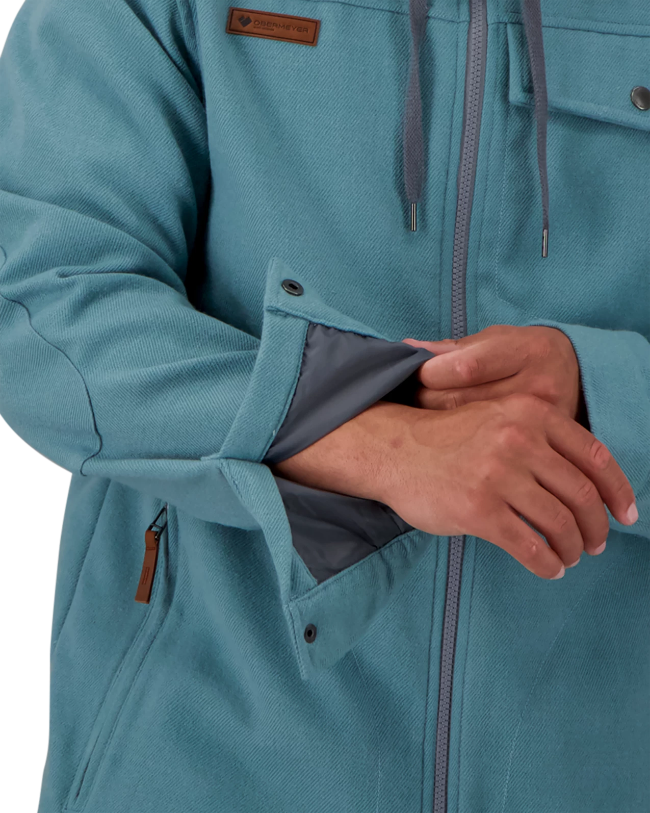 Obermeyer Wyatt Wooly Jacket - Horizon 7 Obermeyer Wyatt Wooly Jacket - Horizon - Image 5