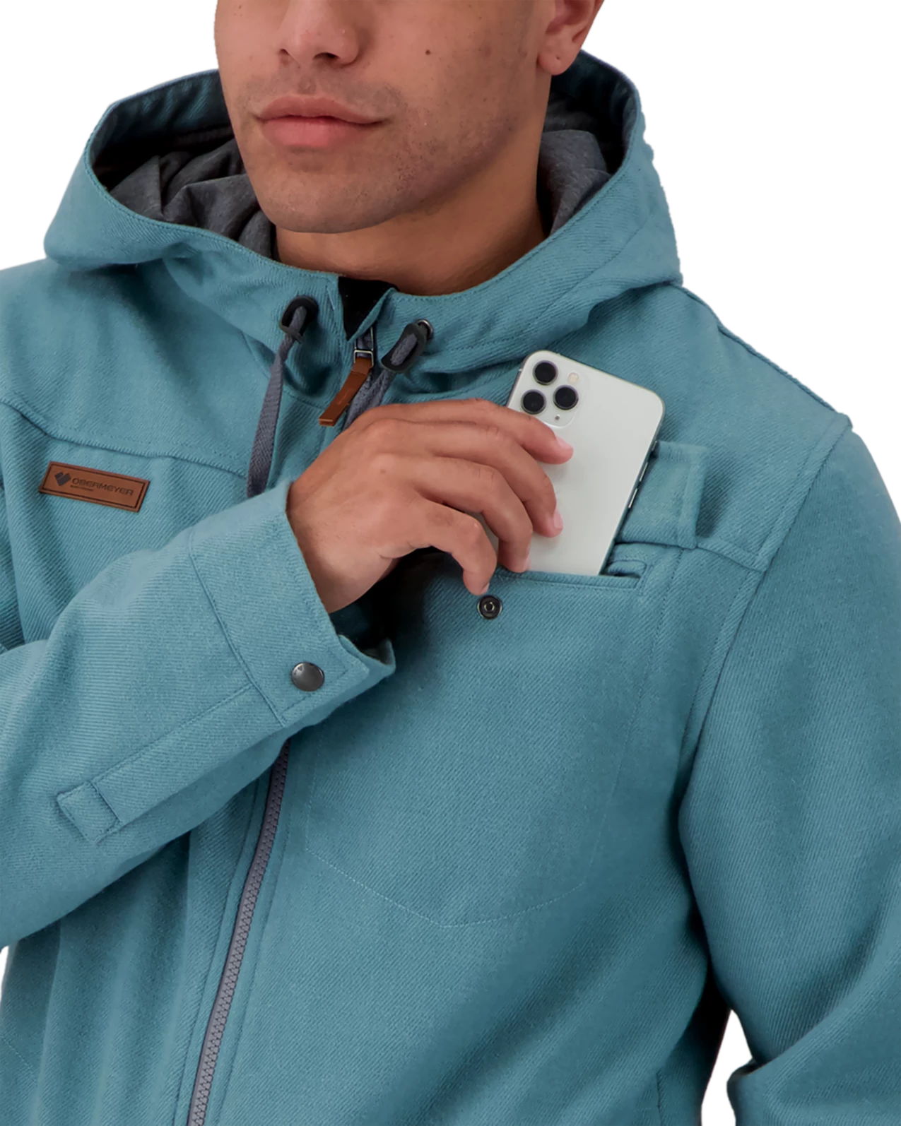 Obermeyer Wyatt Wooly Jacket - Horizon 8 Obermeyer Wyatt Wooly Jacket - Horizon - Image 6