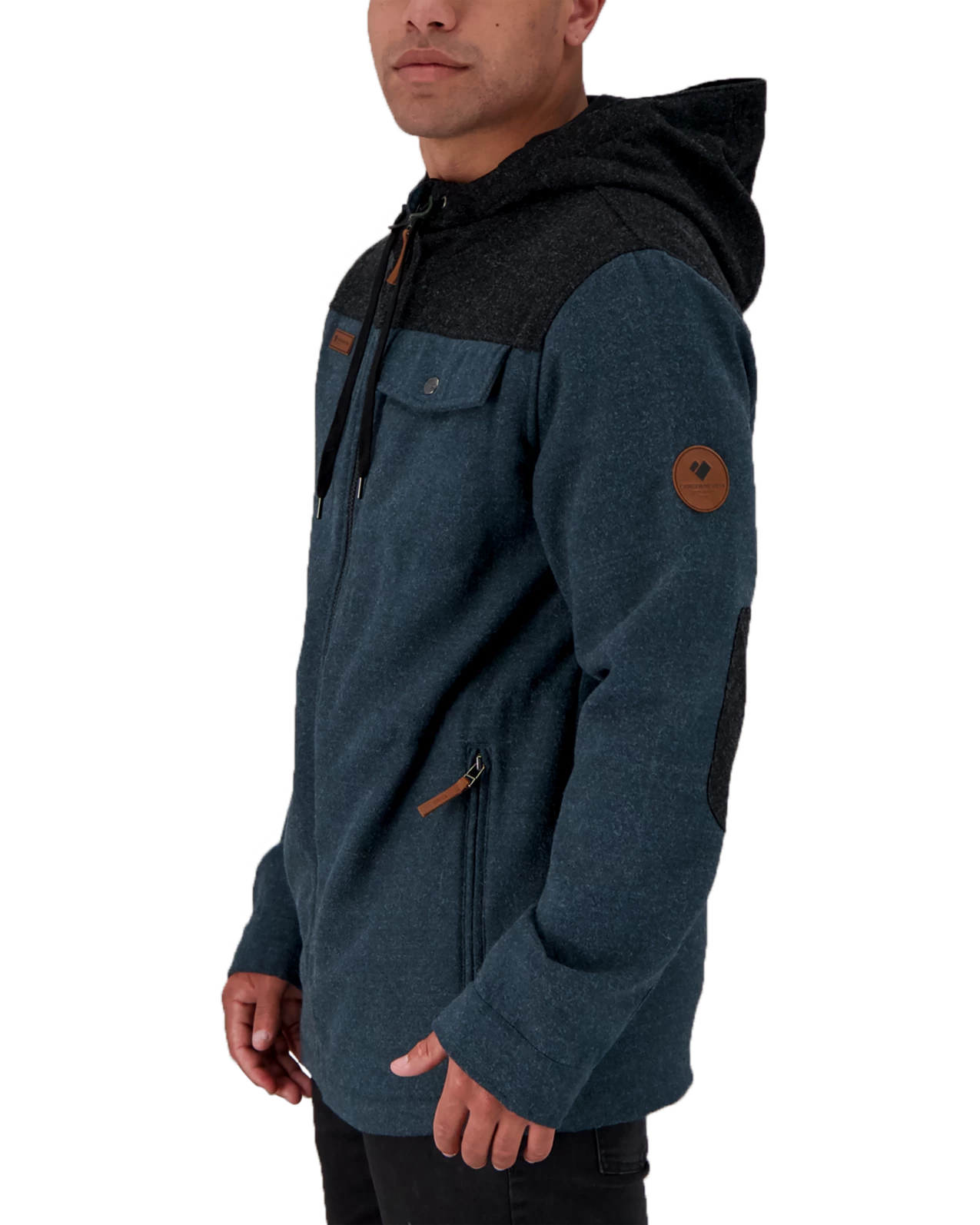 Obermeyer Wyatt Wooly Jacket - Raw Indigo 5 Obermeyer Wyatt Wooly Jacket - Raw Indigo - Image 3