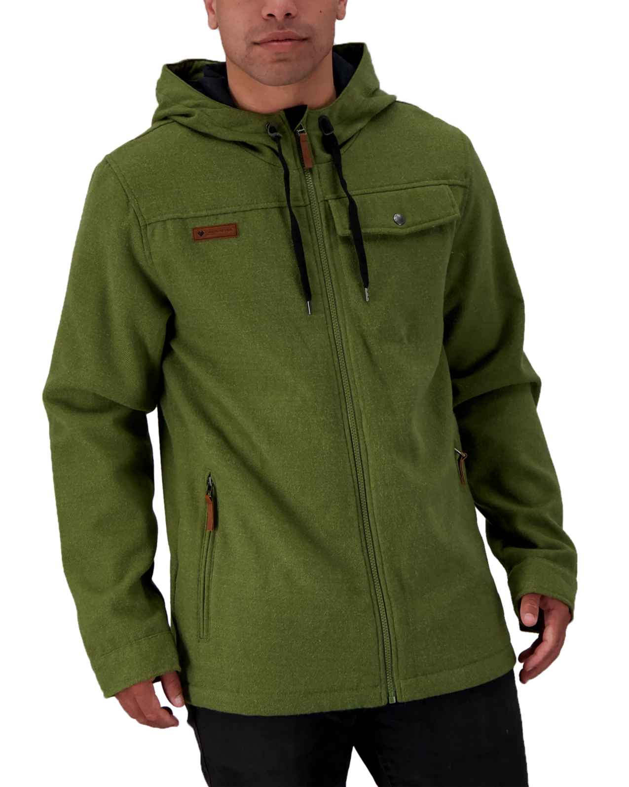 Obermeyer Wyatt Wooly Jacket - Saguaro 3 Obermeyer Wyatt Wooly Jacket - Saguaro