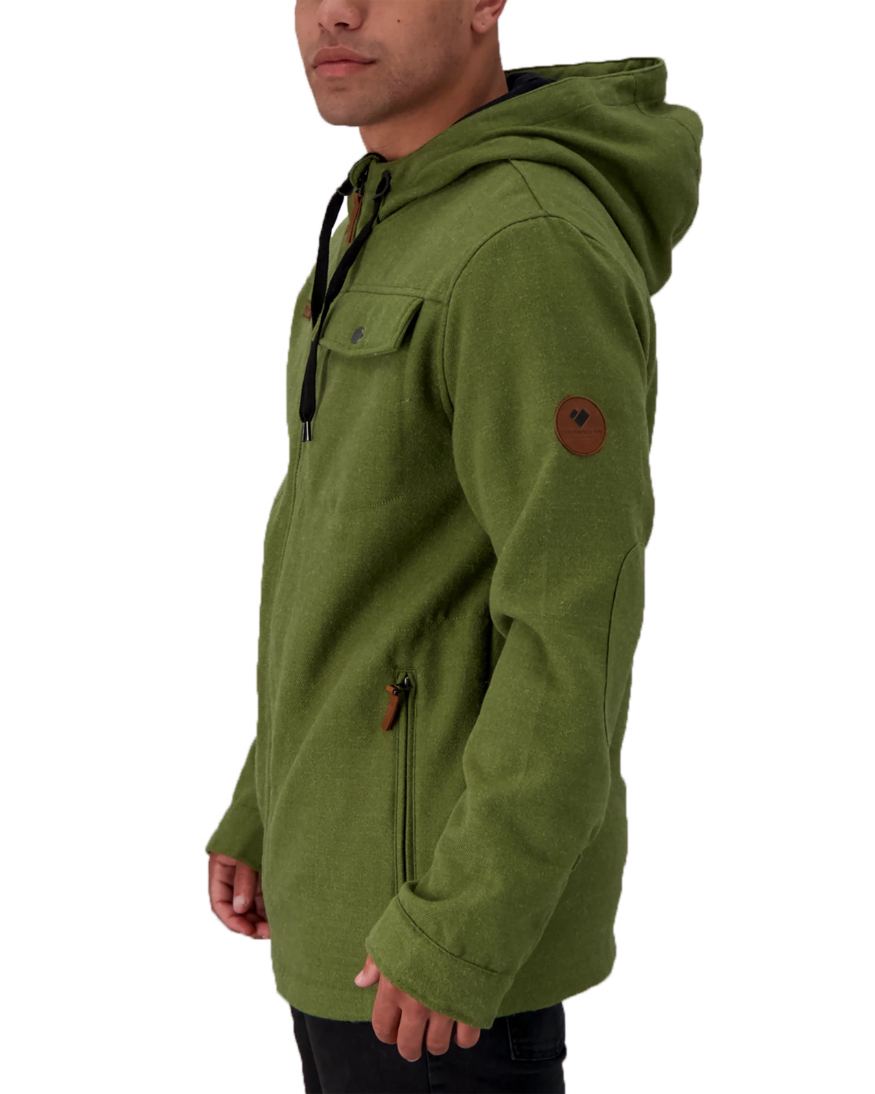 Obermeyer Wyatt Wooly Jacket - Saguaro 5 Obermeyer Wyatt Wooly Jacket - Saguaro - Image 3