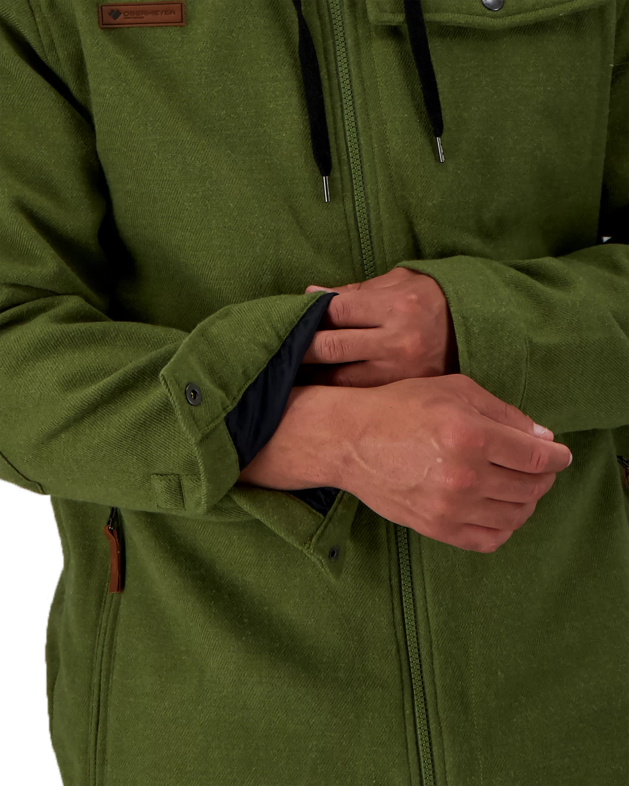 Obermeyer Wyatt Wooly Jacket - Saguaro 7 Obermeyer Wyatt Wooly Jacket - Saguaro - Image 5