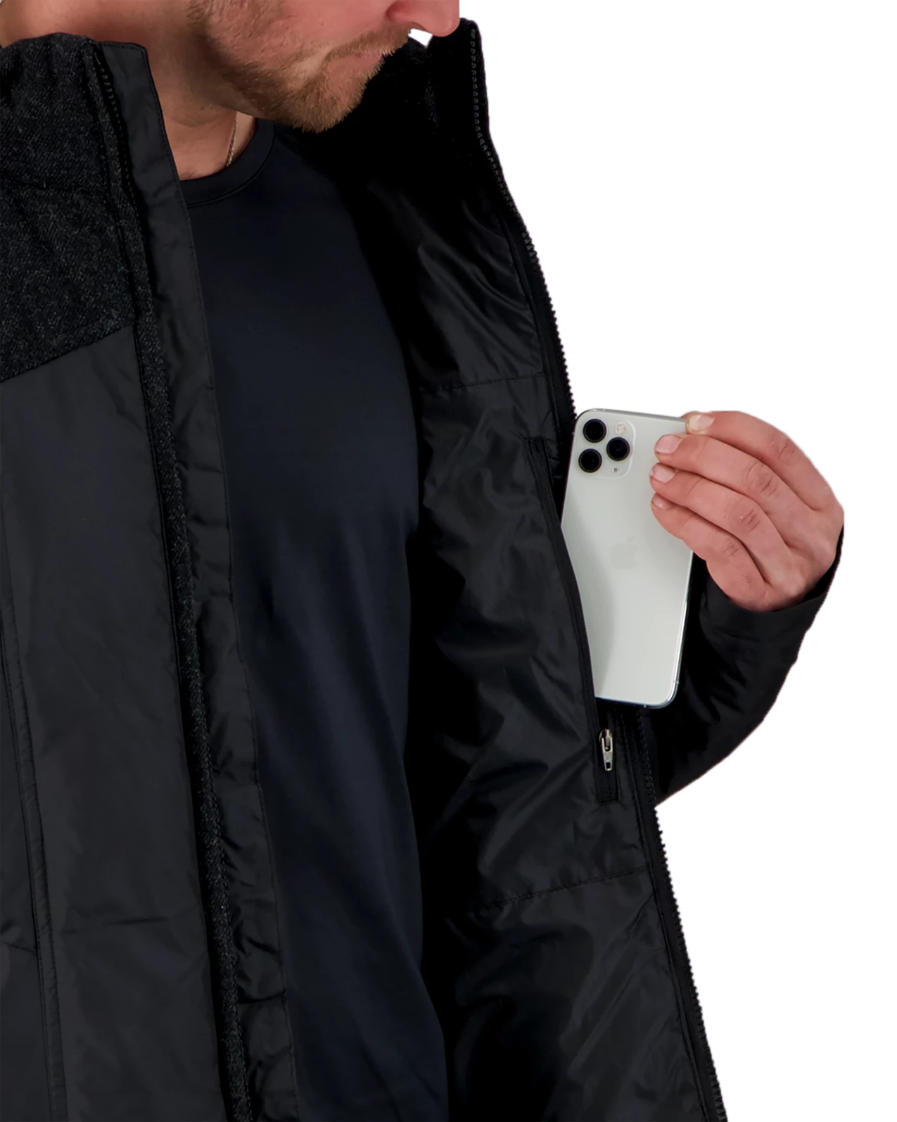 Obermeyer Forrest Down Jacket - Black 7 Obermeyer Forrest Down Jacket - Black - Image 5