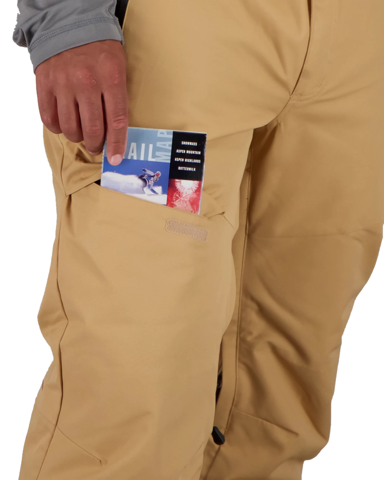 Obermeyer Perseus Bib Pant - Dune 8 Obermeyer Perseus Bib Pant - Dune - Image 6