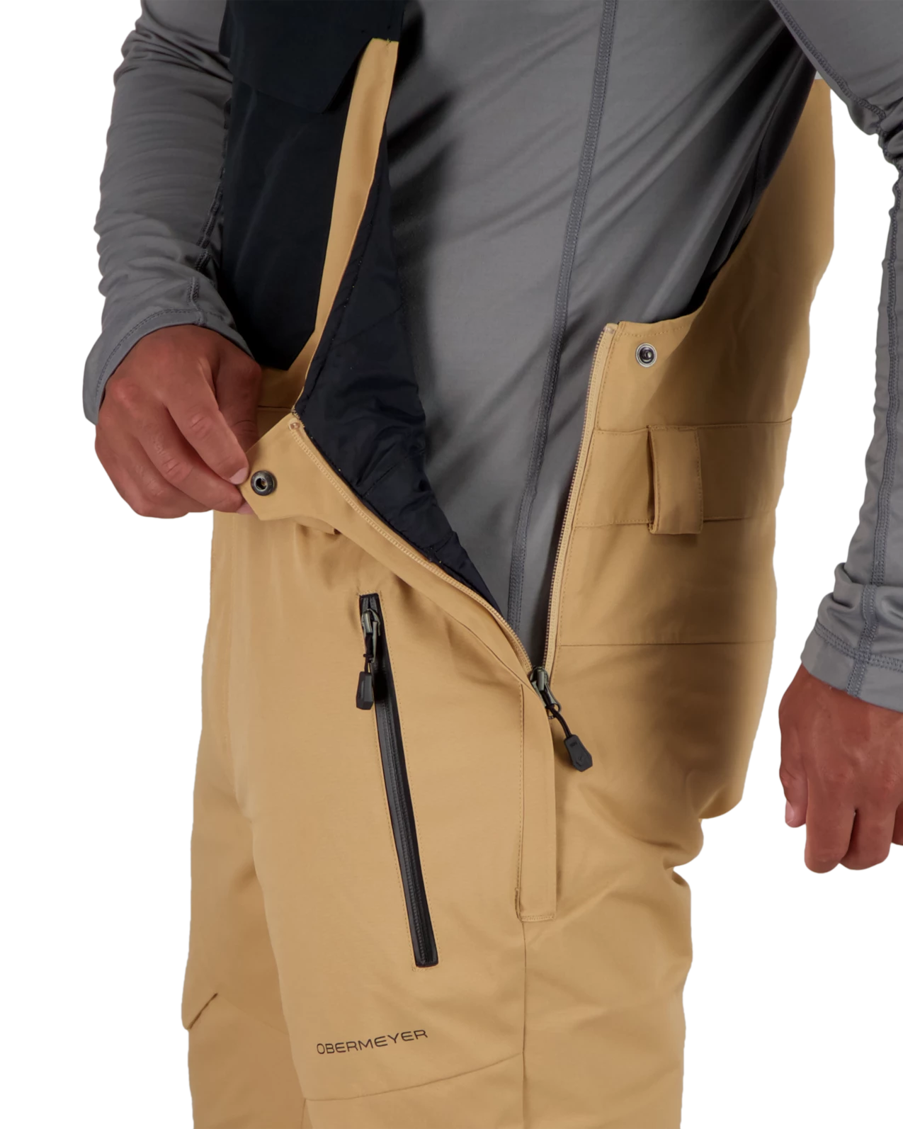 Obermeyer Perseus Bib Pant - Dune 9 Obermeyer Perseus Bib Pant - Dune - Image 7