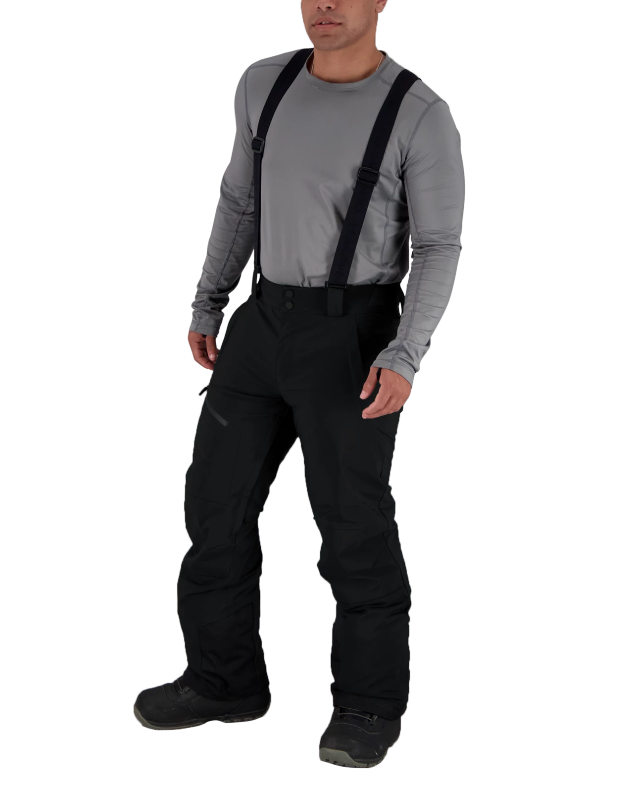 Obermeyer Force Suspender Pant - Black 5 Obermeyer Force Suspender Pant - Black - Image 3