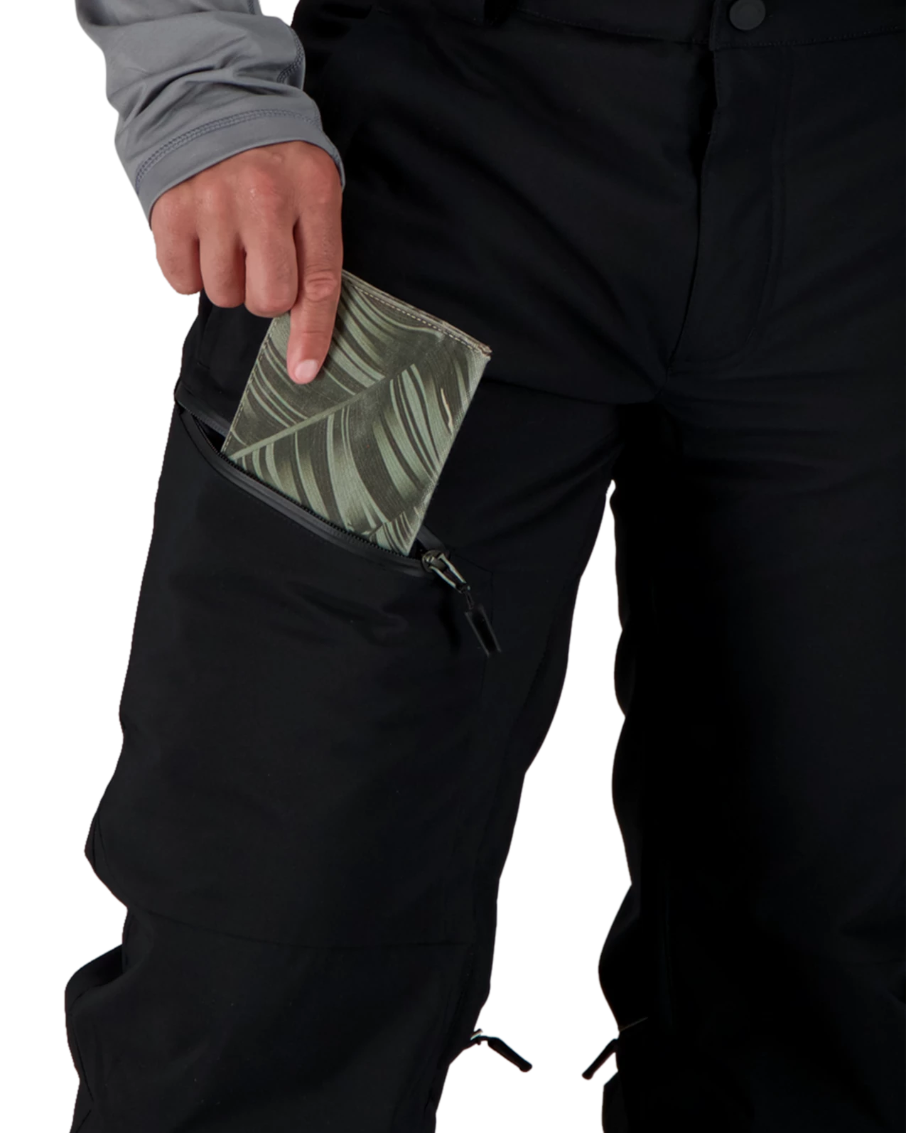 Obermeyer Force Suspender Pant - Black 7 Obermeyer Force Suspender Pant - Black - Image 5