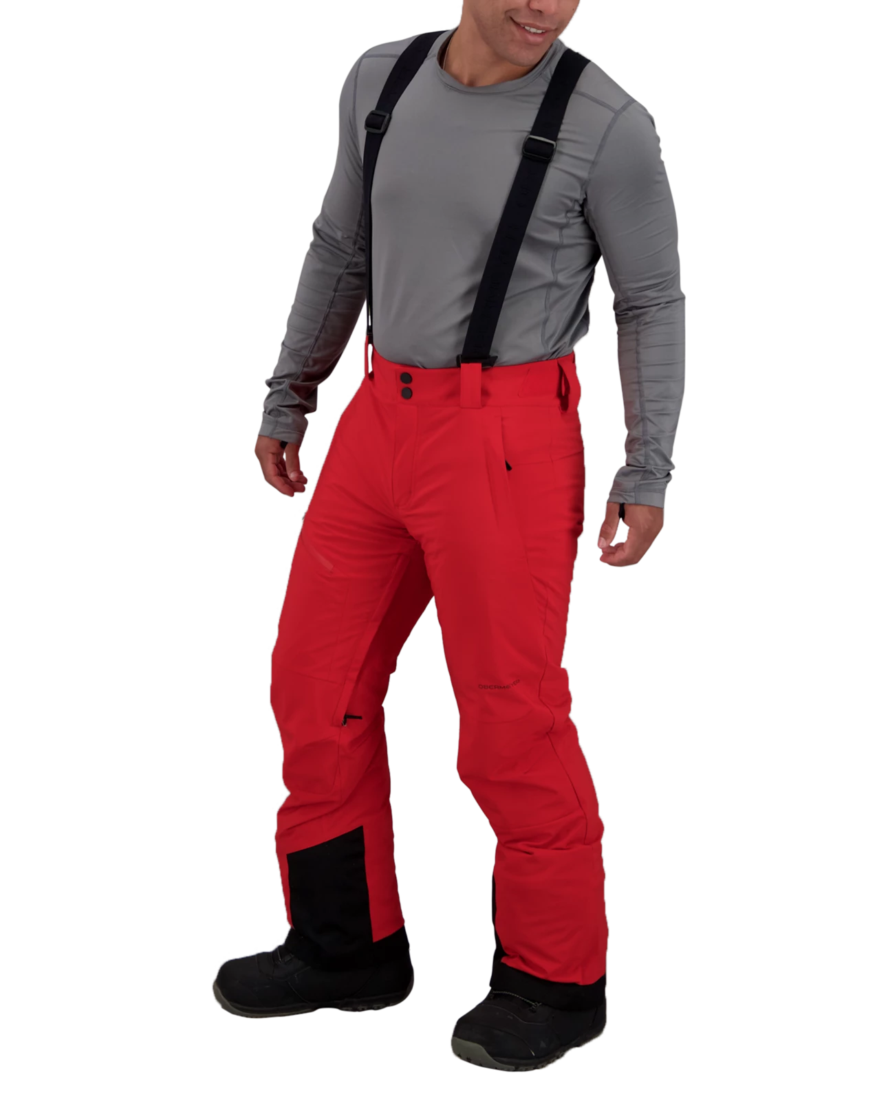 Obermeyer Force Suspender Pant - Brakelight 5 Obermeyer Force Suspender Pant - Brakelight - Image 3
