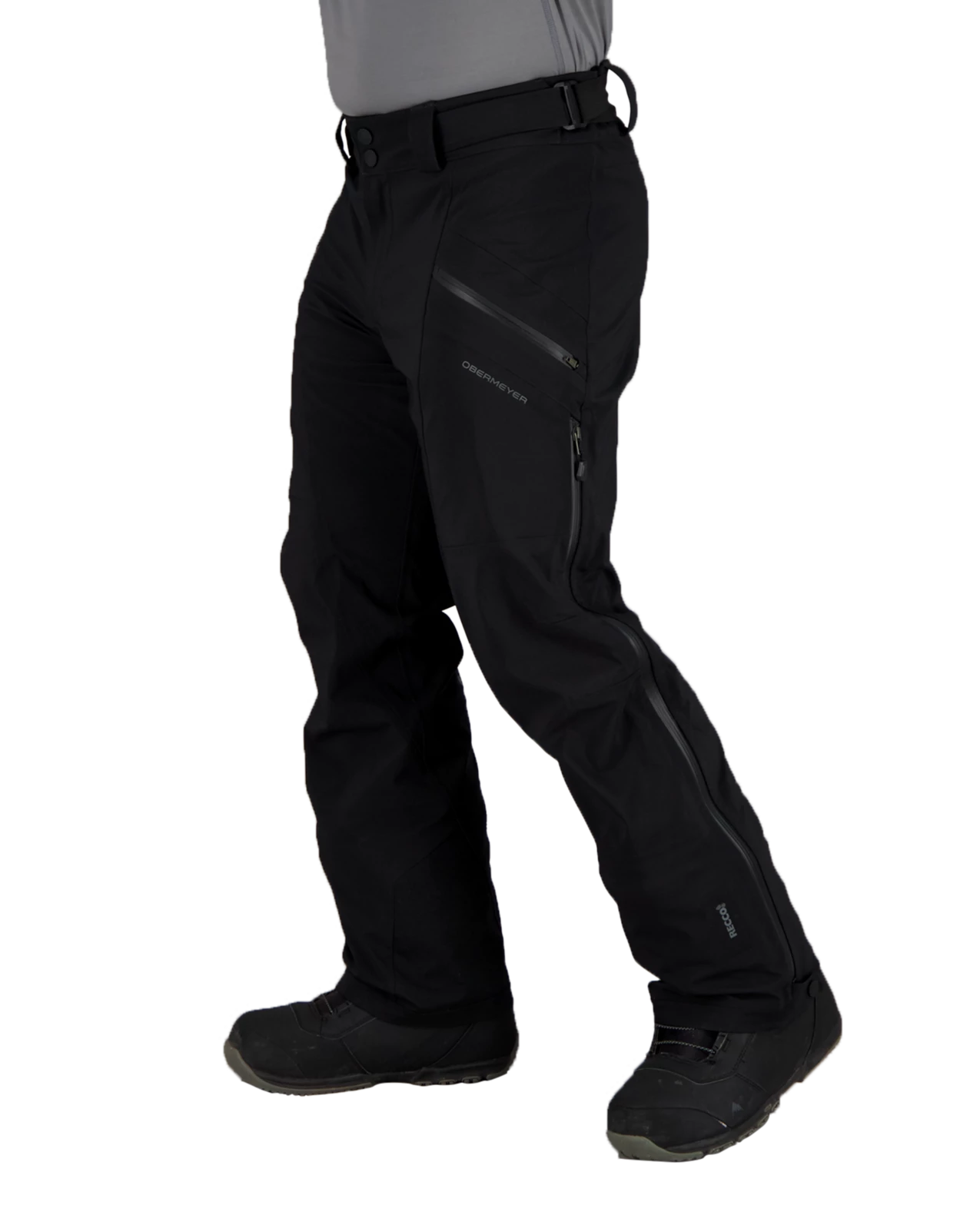 Obermeyer Foraker Shell Pant - Black 5 Obermeyer Foraker Shell Pant - Black - Image 3