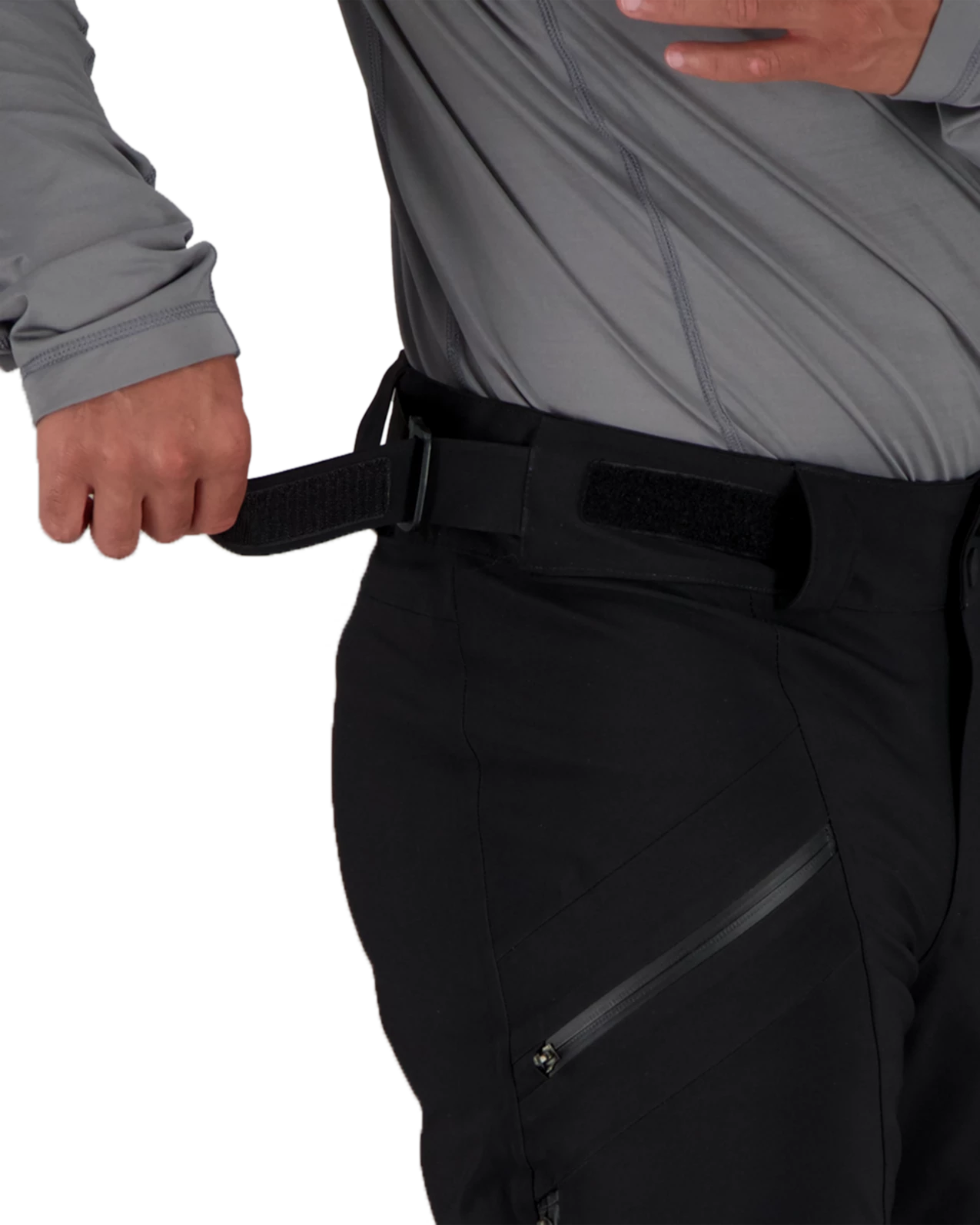 Obermeyer Foraker Shell Pant - Black 6 Obermeyer Foraker Shell Pant - Black - Image 4